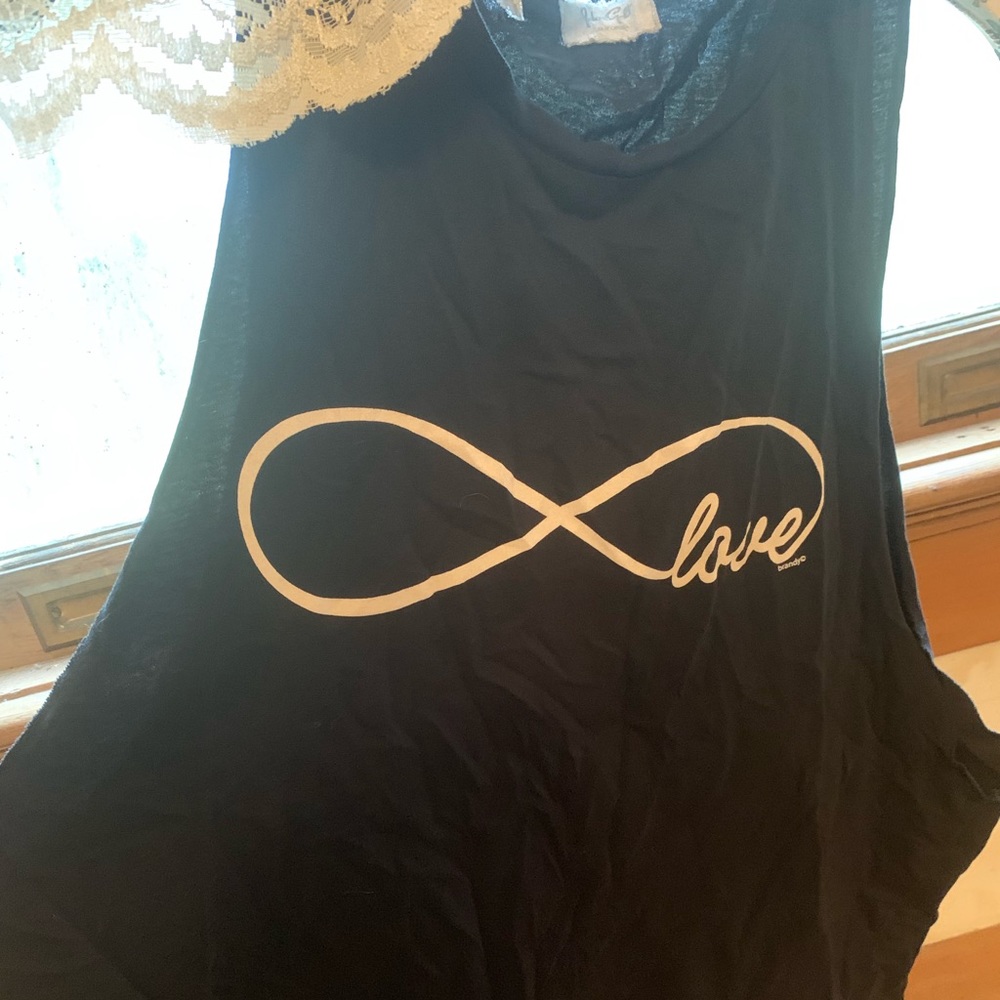 Brandy Melville infinity love muscle tank